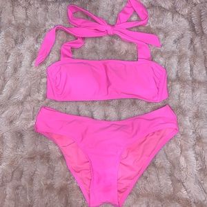 Neon Pink Xhilaration Bikini Set